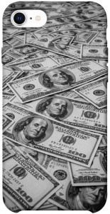 Чехол Dollars background для iPhone SE (2020)