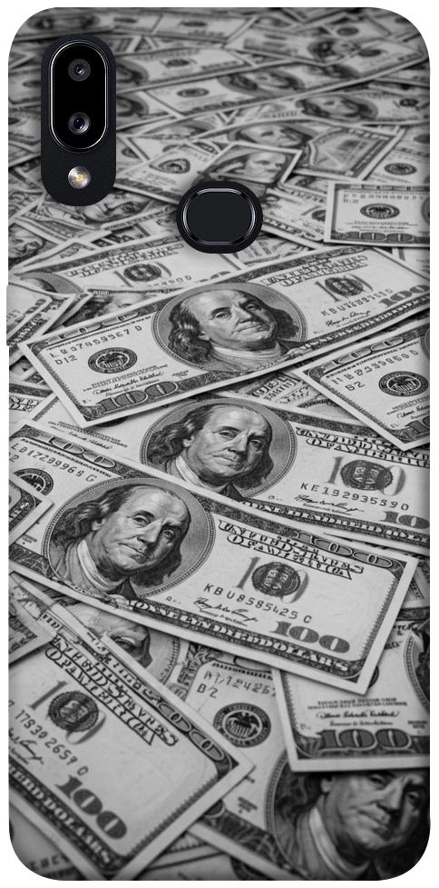 Чехол Dollars background для Galaxy A10s (2019)