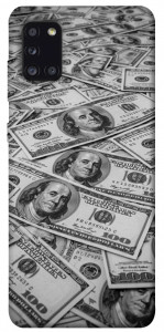 Чехол Dollars background для Galaxy A31 (2020)