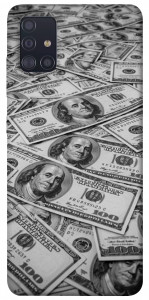 Чохол Dollars background для Galaxy A51 (2020)