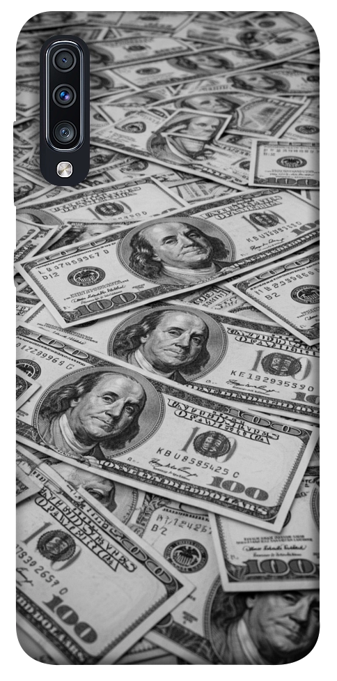Чохол Dollars background для Galaxy A70 (2019)