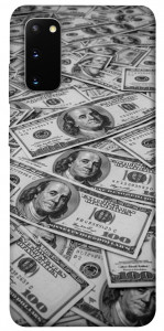 Чохол Dollars background для Galaxy S20 (2020)
