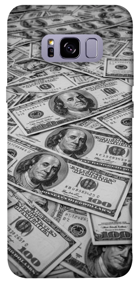 Чехол Dollars background для Galaxy S8+