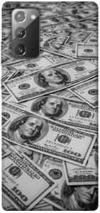 Чехол Dollars background для Galaxy Note 20