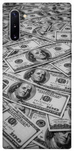 Чехол Dollars background для Galaxy Note 10 (2019)