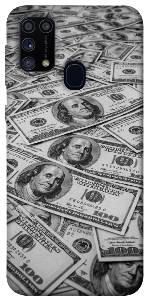 Чехол Dollars background для Galaxy M31 (2020)