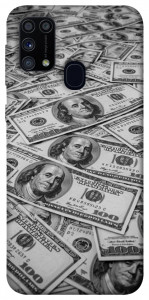 Чохол Dollars background для Galaxy M31 (2020)
