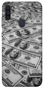 Чохол Dollars background для Galaxy M11 (2020)