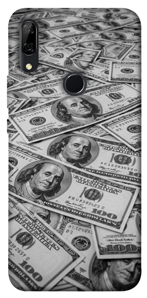 Чехол Dollars background для Huawei P Smart Z