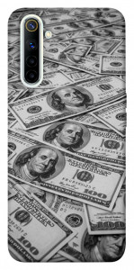 Чохол Dollars background для Realme 6