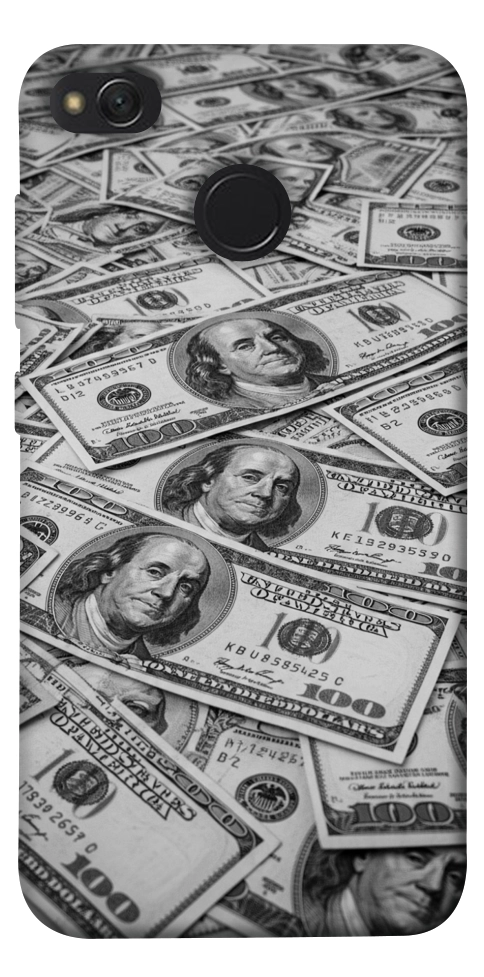 Чехол Dollars background для Xiaomi Redmi 4X