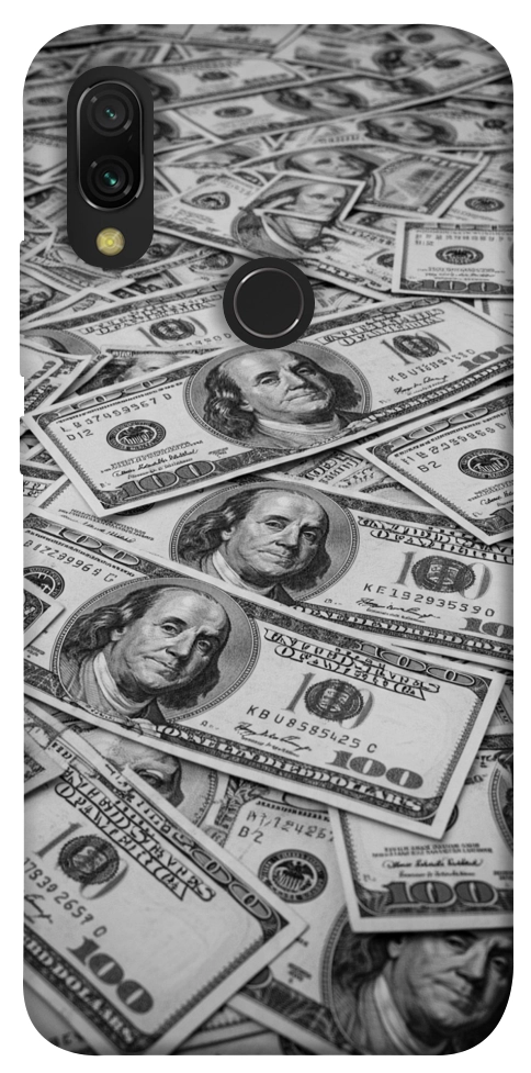 Чехол Dollars background для Xiaomi Redmi 7