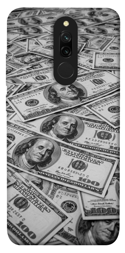 Чохол Dollars background для Xiaomi Redmi 8