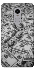Чехол Dollars background для Xiaomi Redmi Note 4X