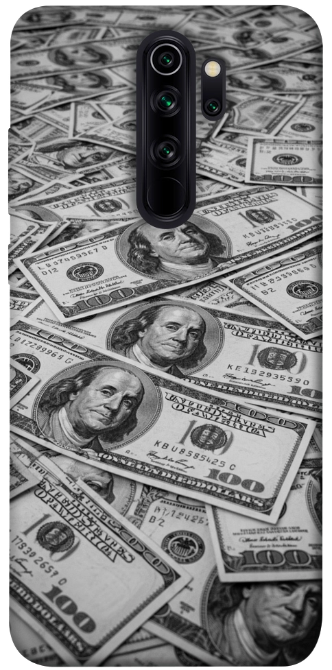 Чохол Dollars background для Xiaomi Redmi Note 8 Pro