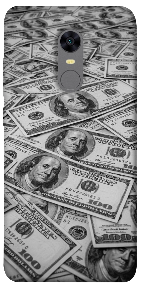 Чохол Dollars background для Xiaomi Redmi Note 5 (Single Camera)