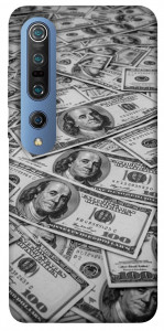 Чехол Dollars background для Xiaomi Mi 10