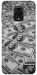 Чехол Dollars background для Xiaomi Redmi Note 9 Pro