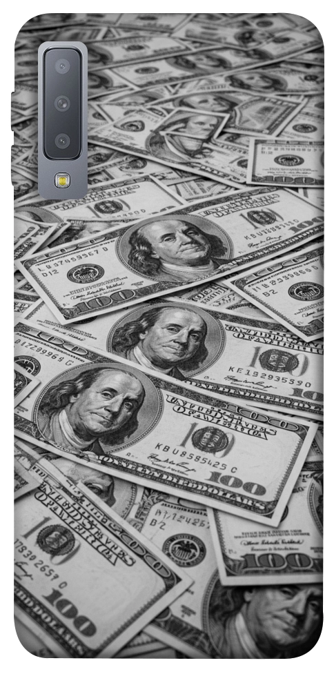 Чохол Dollars background для Galaxy A7 (2018)