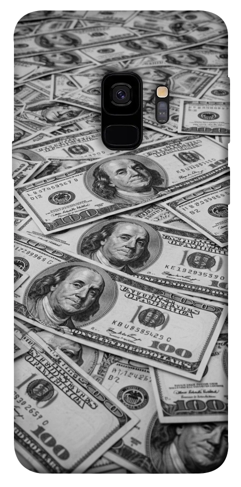 Чехол Dollars background для Galaxy S9