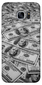 Чехол Dollars background для Galaxy S7 Edge