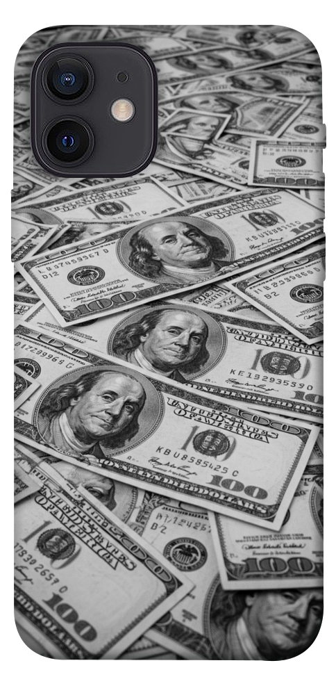 Чехол Dollars background для iPhone 12
