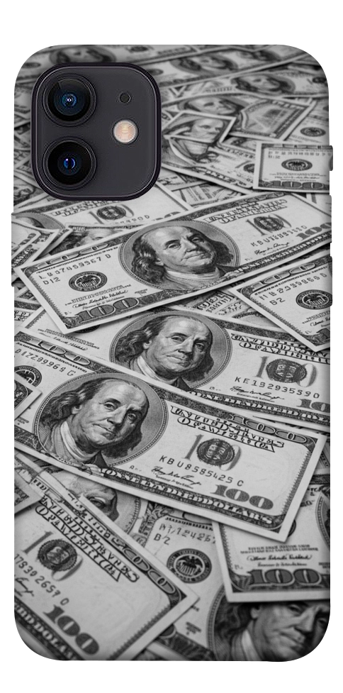 Чохол Dollars background для iPhone 12 mini