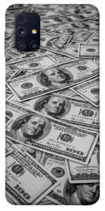 Чехол Dollars background для Galaxy M31s