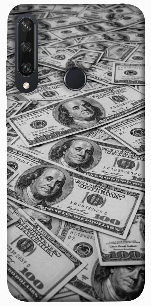 Чохол Dollars background для Huawei Y6p
