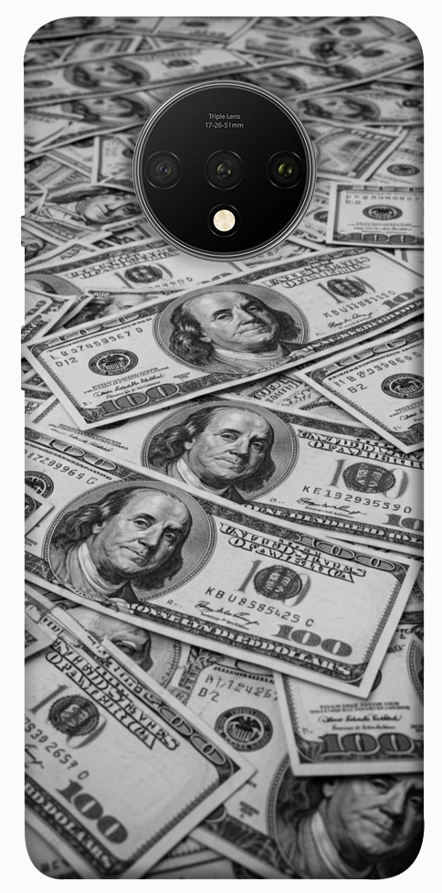 Чохол Dollars background для OnePlus 7T