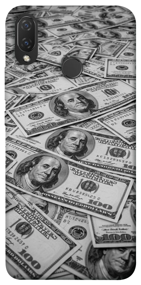 Чехол Dollars background для Huawei Nova 3i