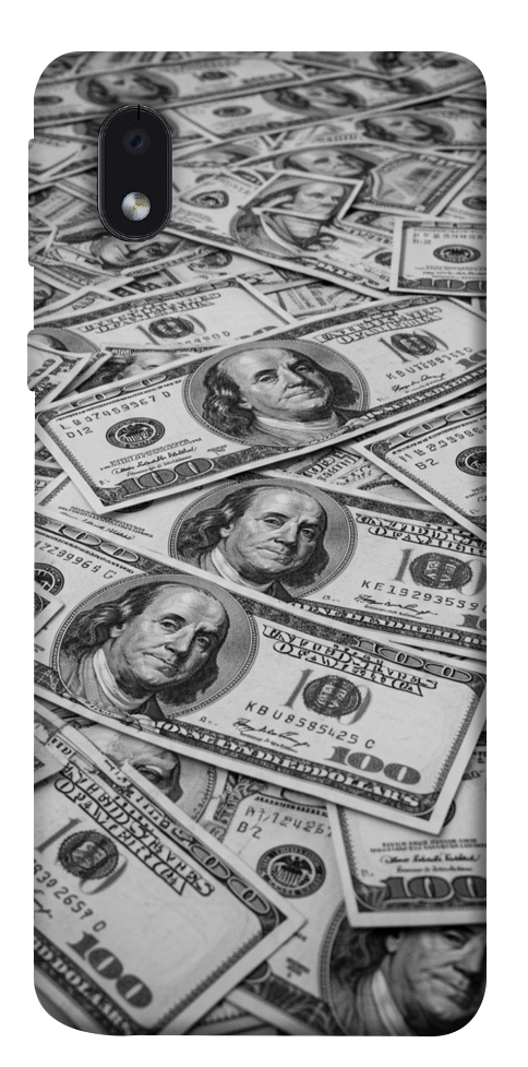 Чохол Dollars background для Galaxy M01 Core