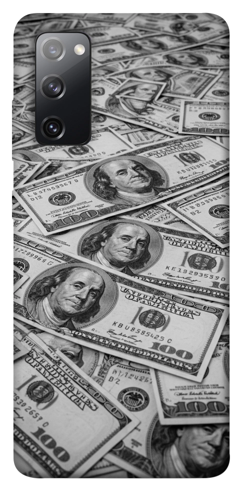 Чехол Dollars background для Galaxy S20 FE
