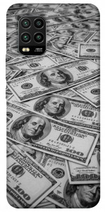 Чехол Dollars background для Xiaomi Mi 10 Lite
