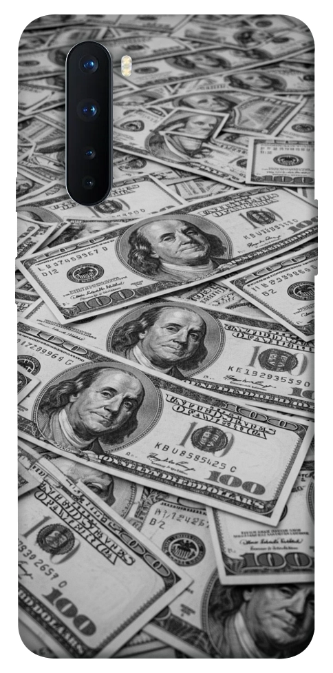 Чохол Dollars background для OnePlus Nord