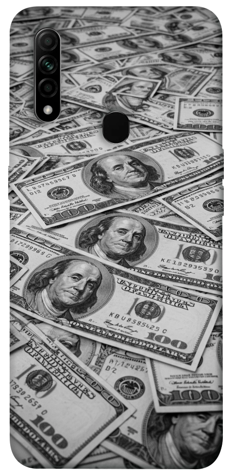 Чехол Dollars background для Oppo A31