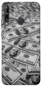 Чохол Dollars background для Huawei P40 Lite E