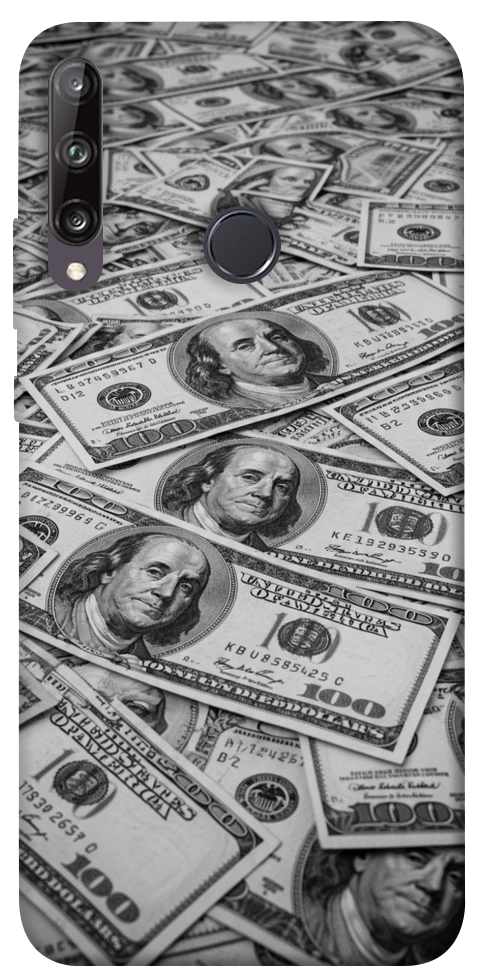 Чохол Dollars background для Y7p (2020)