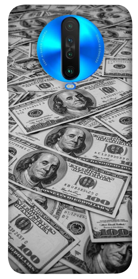 Чохол Dollars background для Xiaomi Poco X2