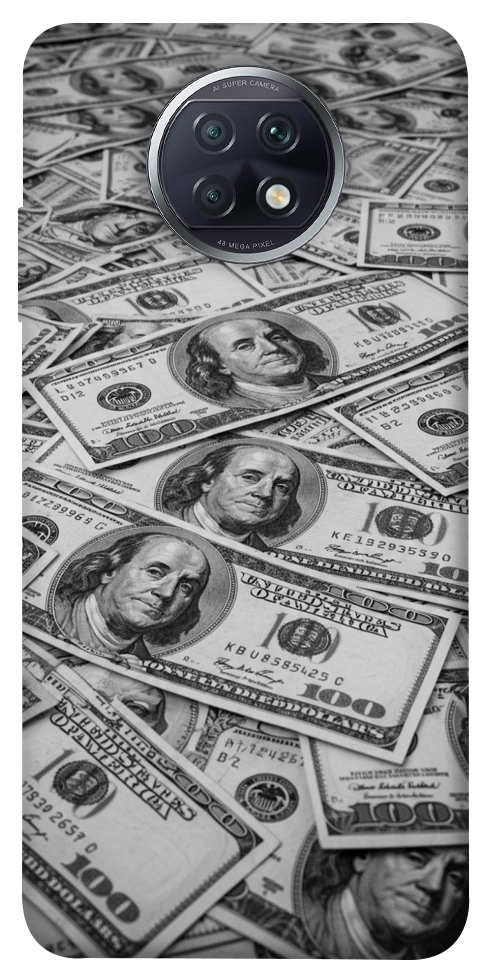 Чохол Dollars background для Xiaomi Redmi Note 9T