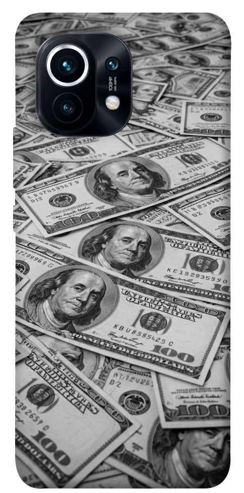 Чохол Dollars background для Xiaomi Mi 11