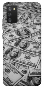 Чохол Dollars background для Galaxy A02s
