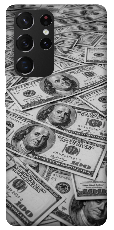 Чохол Dollars background для Galaxy S21 Ultra