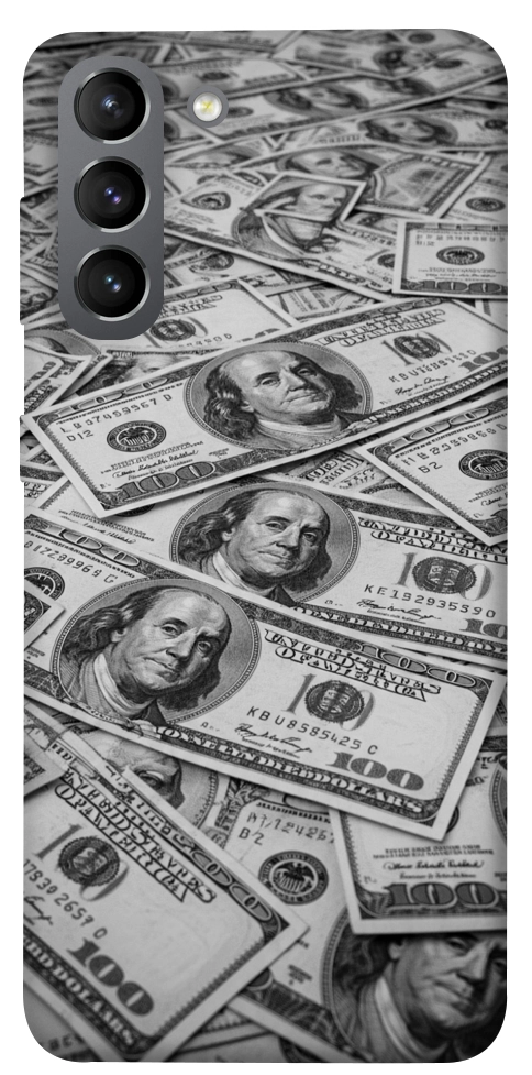 Чехол Dollars background для Galaxy S21