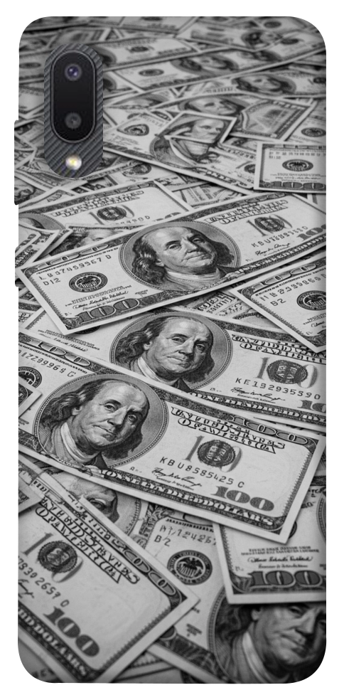 Чохол Dollars background для Galaxy A02