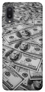 Чехол Dollars background для Galaxy A02