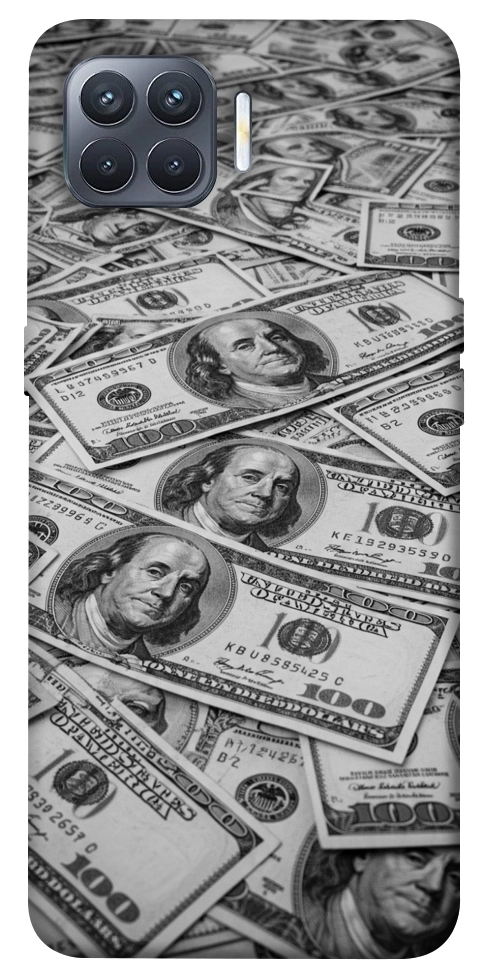 Чохол Dollars background для Oppo Reno 4 Lite