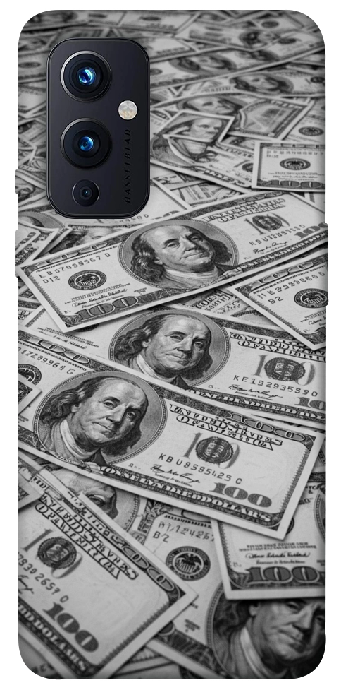 Чехол Dollars background для OnePlus 9