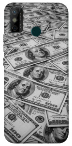 Чехол Dollars background для TECNO Spark 6 Go
