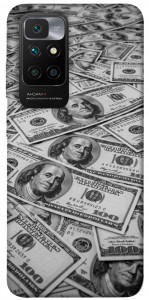 Чохол Dollars background для Xiaomi Redmi 10